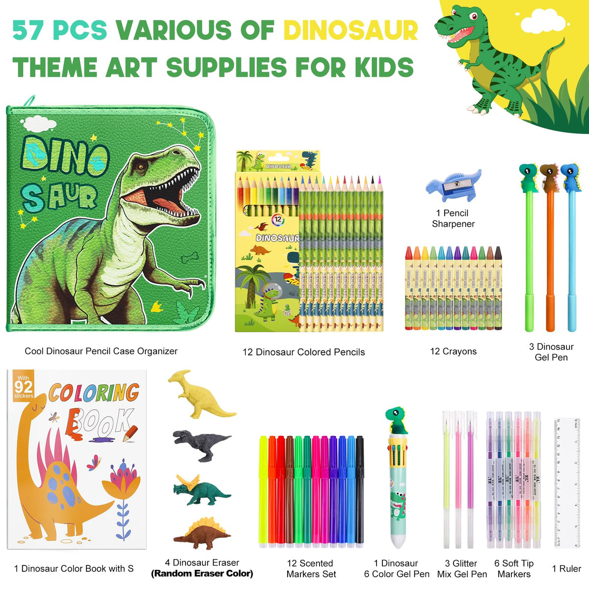 Maigozon scented markers with gel pens for bold, mess-free doodling.