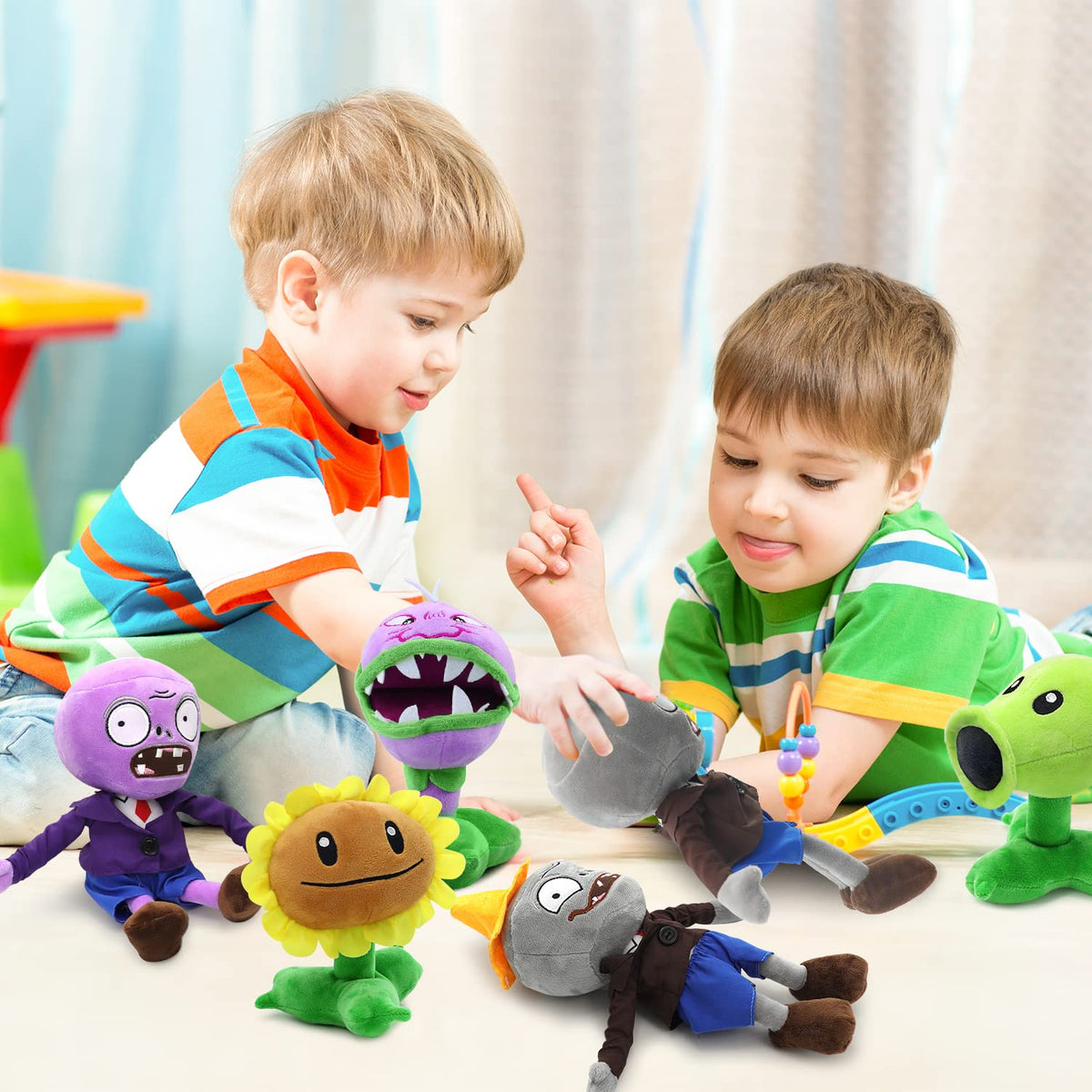 Maikerry PVZ plush soft texture offering gentle tactile experience for kids