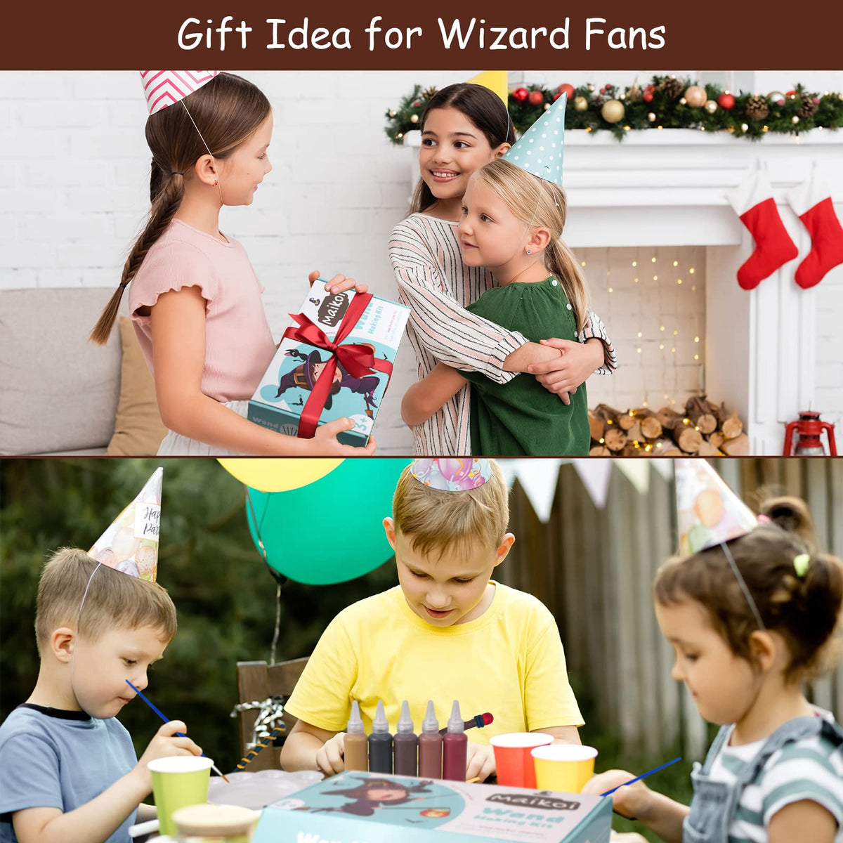 Maikoi Magic Wand Kit paints in five colors for customization