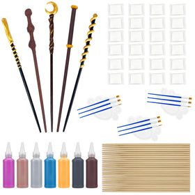 Maikoi Magic Wand Making Kit wands ready for imaginative play and DIY crafting