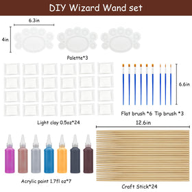 Maikoi Party crafting activity showing a fun family wand project