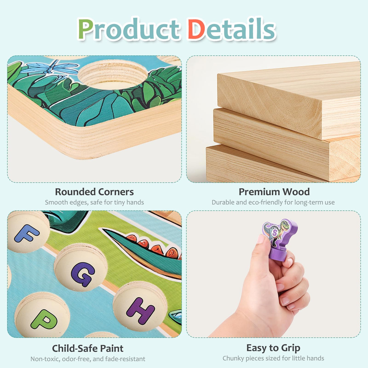 Mailuren safe wood and non-toxic finish reassure parental confidence.