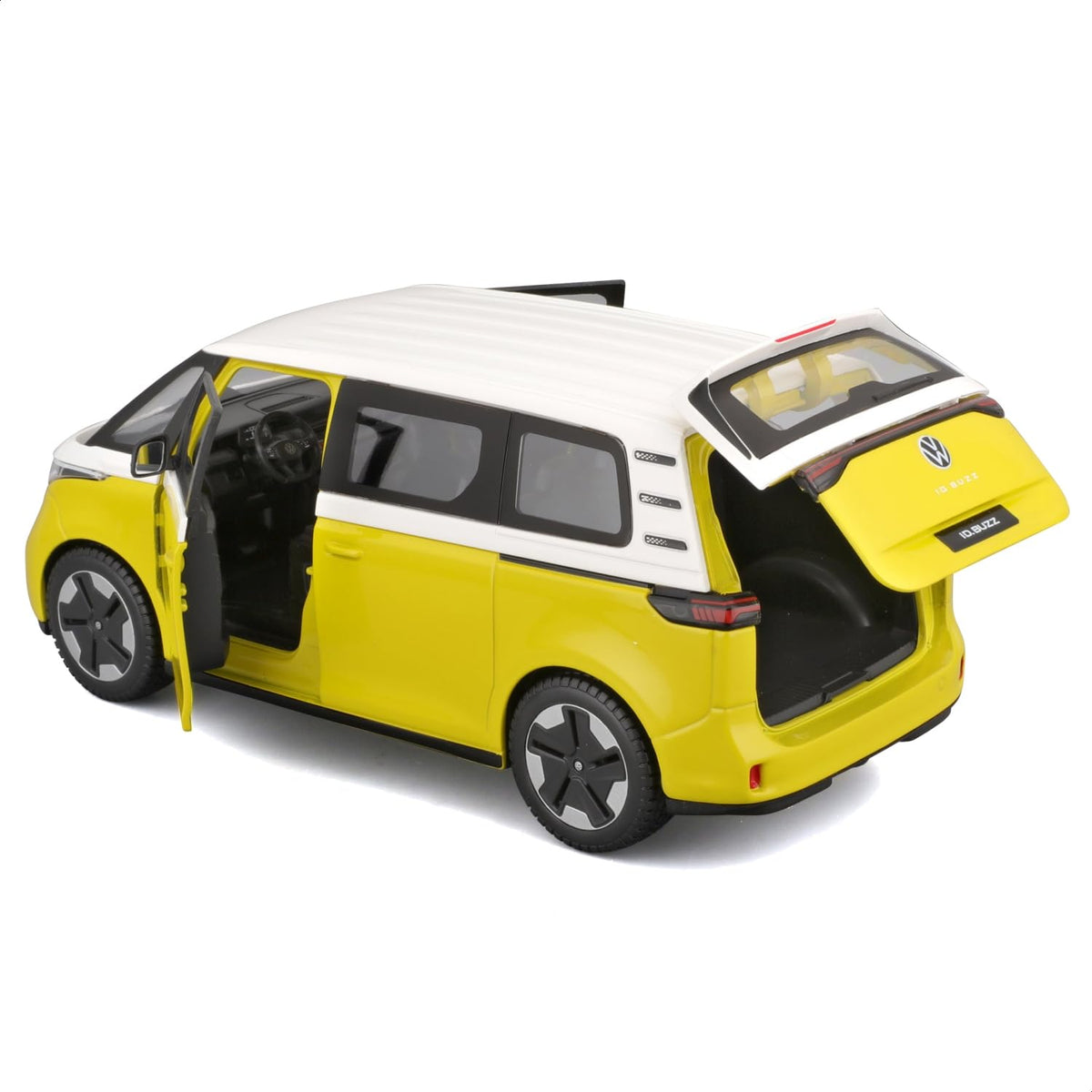 Maisto 1:24 SE VW ID. Buzz doors open for interactive play and display