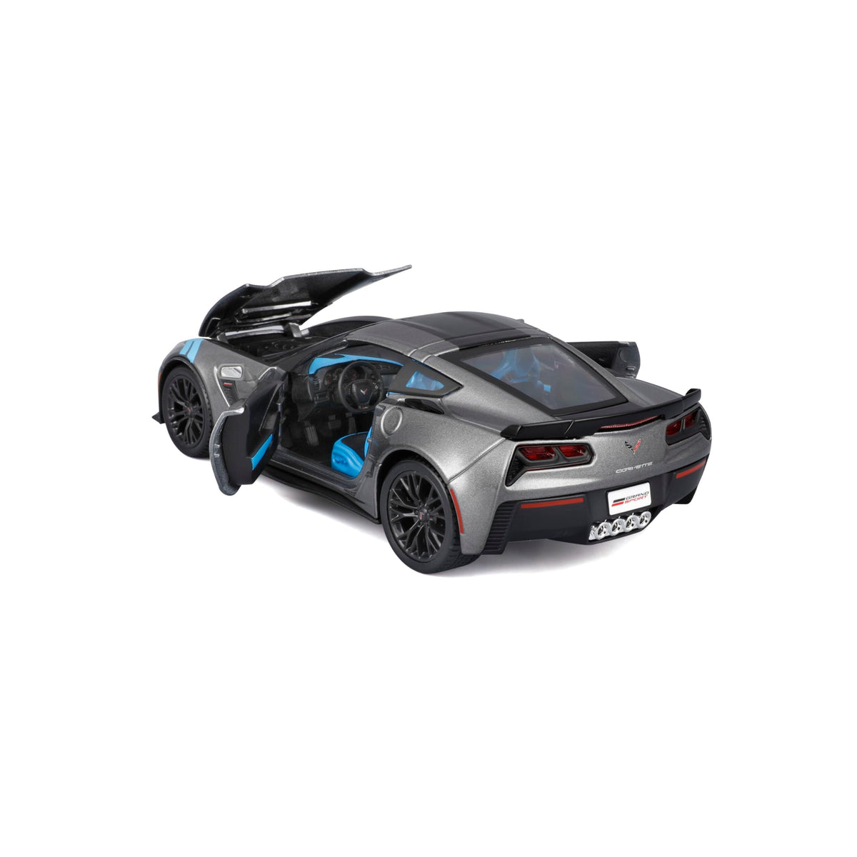 Bonus custom wheels included with Maisto Corvette Grand Sport kit