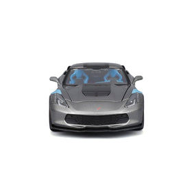 Maisto 1:24 Corvette Grand Sport open chassis view for study