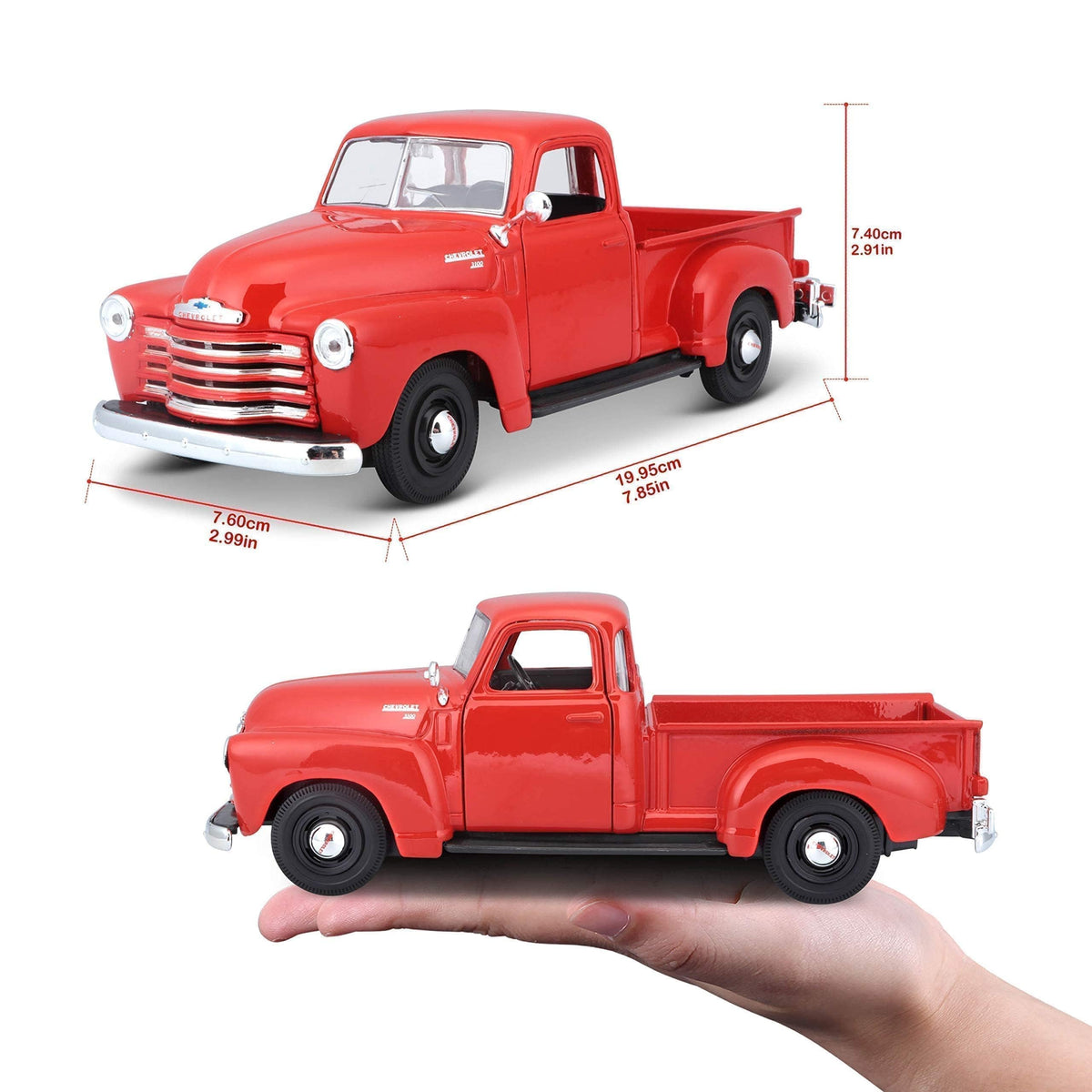 Maisto 1950 Chevrolet 3100 with opening hoods and trunks