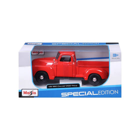 Red finish on Maisto 1950 Chevrolet 3100 pickup