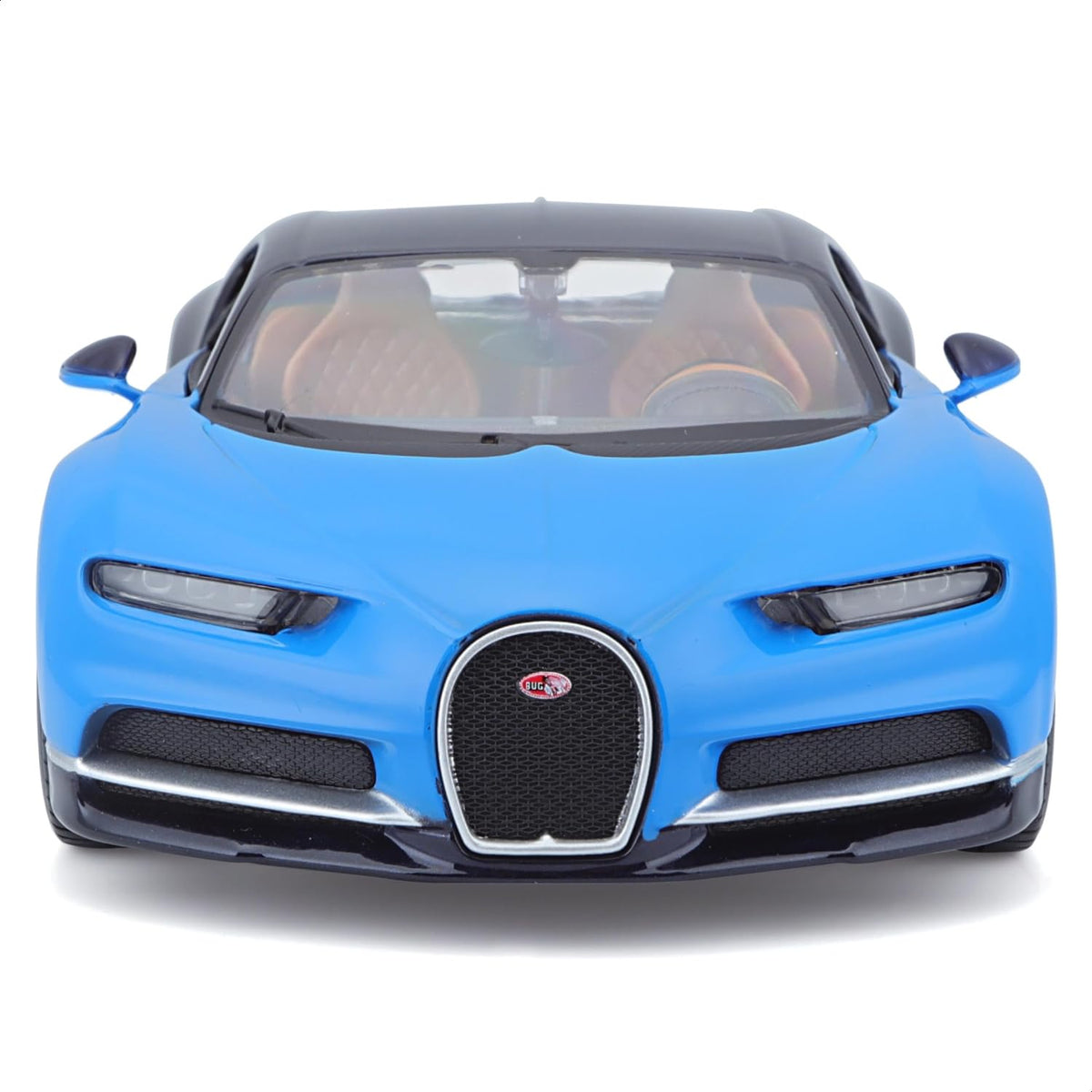 Maisto Bugatti Chiron 1:24 opening doors close-up highlighting craftsmanship