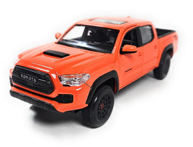 Maisto Tacoma TRD Pro 1:27 front-left angle shows authentic display-ready detail