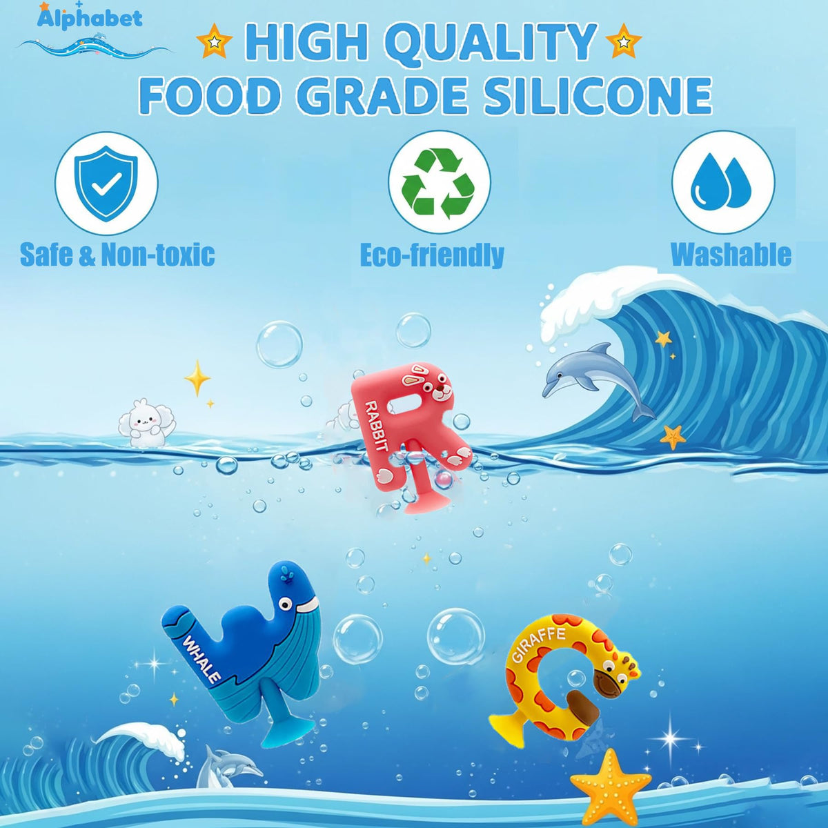 MaiTrekz durable 0.6 cm thick design resists tearing and keeps hands safe during play.