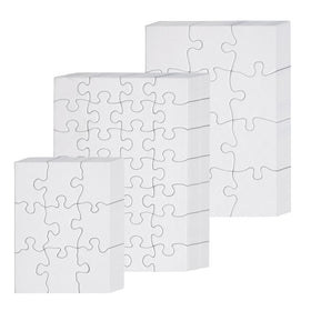 Maitys blank puzzle 9-piece set ready for personalized coloring projects