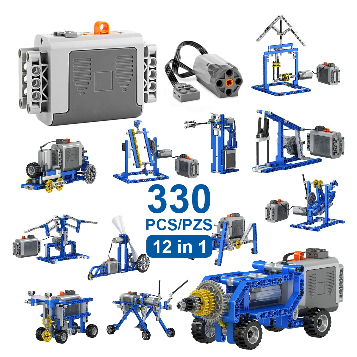 Maiwaput 12-in-1 crane model shows engineering in action for kids