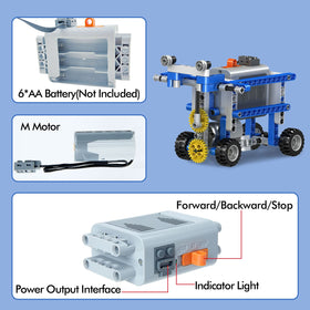 Maiwaput 12-in-1 fan model illustrating moving mechanisms