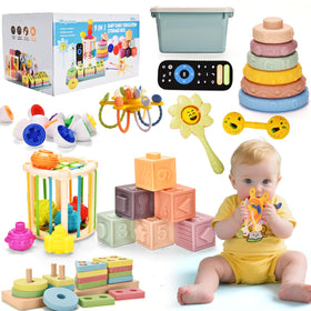 Majabike 9in1 soft building blocks for tactile play and motor skill development