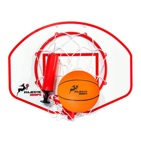 Majestic Hoops hoop dimensions 15-75x11-8 inches for setup.