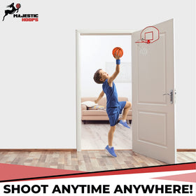 Majestic Hoops no-assembly-required design for instant play.
