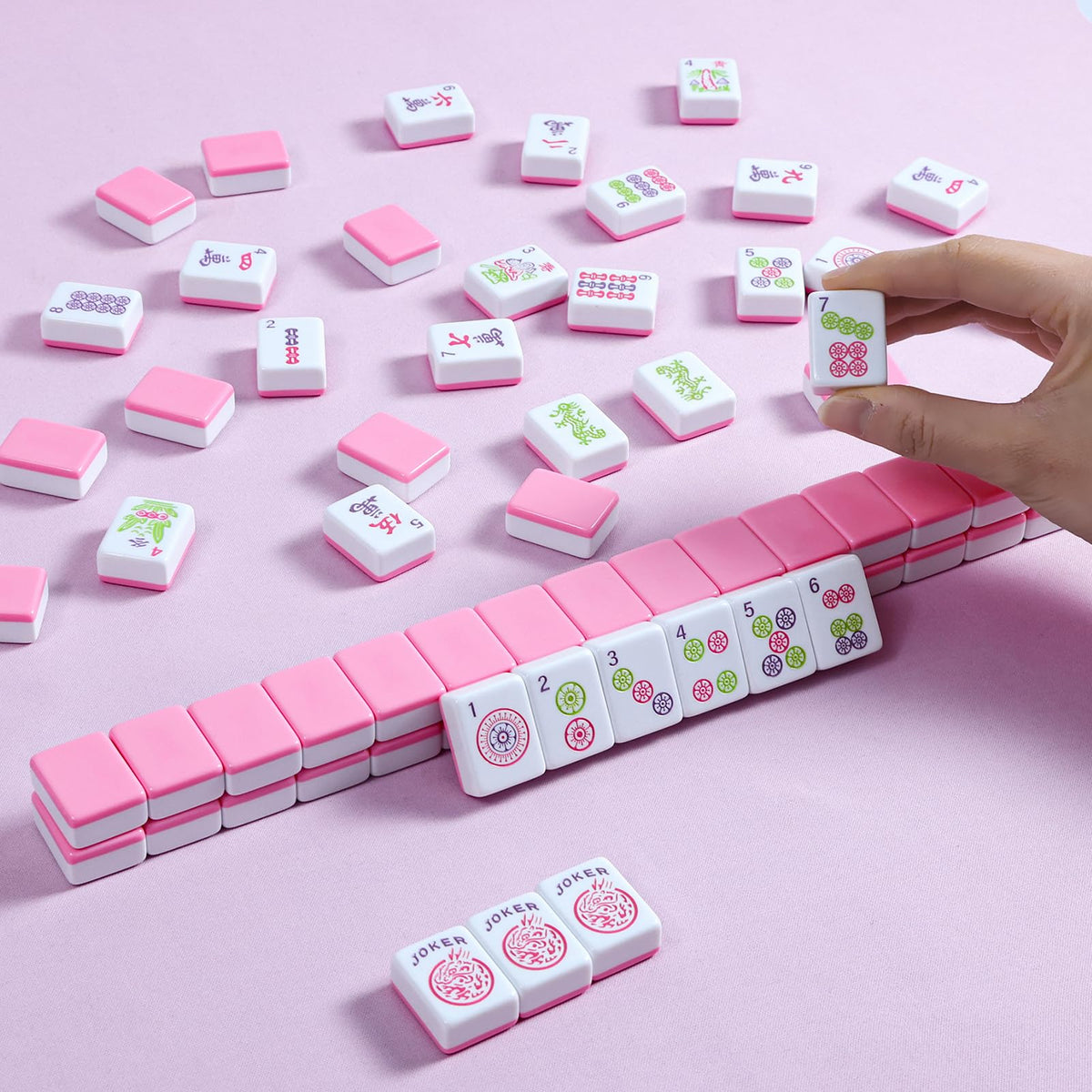 Chips included for scoring during Majolicia Mahjong sessions.