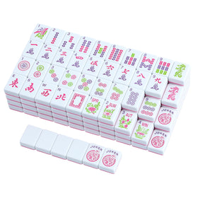 Majolicia tile bag and rack bag for easy transport and organization.