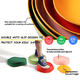 makarci Balance Stones embossed surface improves grip for confident steps