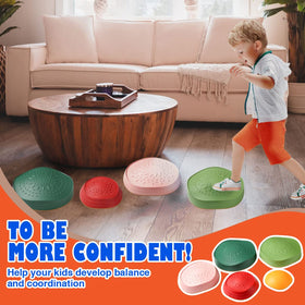 makarci Balance Stones flexible configurations create fun obstacle courses