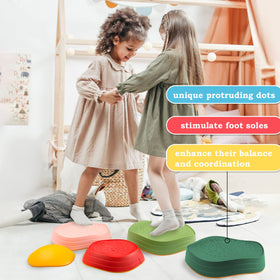 makarci Balance Stones five blocks with varied heights for growth