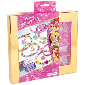 Make It Real Disney Princess Crystal Dreams kit box—ideal starter for creative bracelet making.