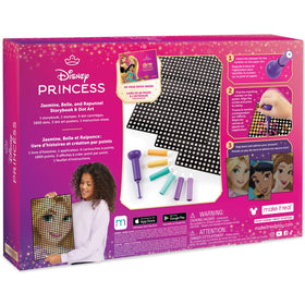 Make It Real Disney Princess Dot Art Set Belle poster inspires focused, colorful play.