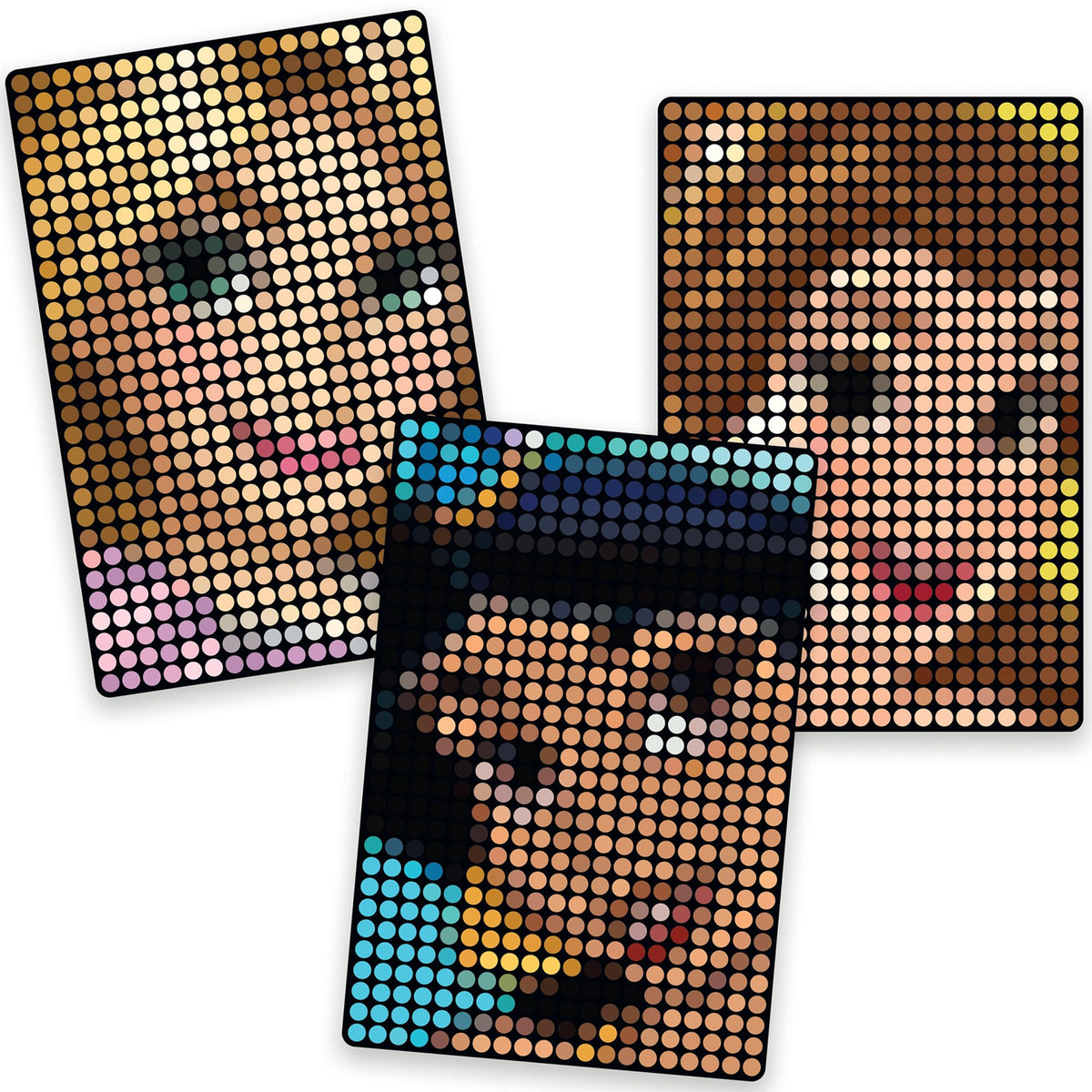 Make It Real Disney Princess Dot Art Set complete kit ready for instant crafting sessions.