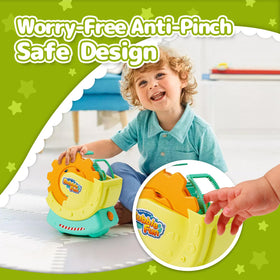 MAKE KIDS SMILE BUBBLE FUN 8oz-solution included keeps bubbles flowing safely.
