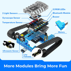 Makeblock mBot Ranger mblock5-app-control supports Scratch and Arduino learning.