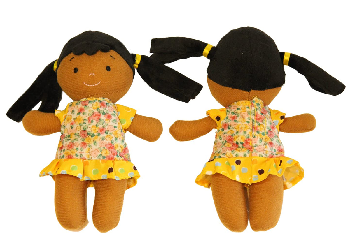 Soft plush buddy dolls from Making Believe Diversity Buddies for cozy storytelling.