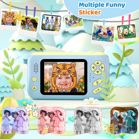 Makolle Kids Camera 1000mAh battery supports long shooting sessions.
