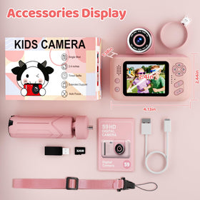 Makolle Kids Camera gift-ready packaging for birthdays and holidays.