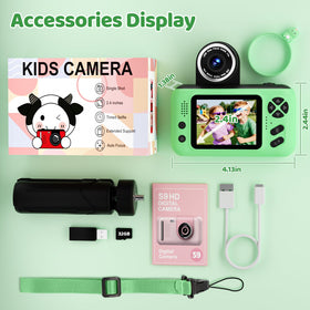 Green Makolle camera designed for travel and outdoor adventures