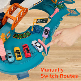 MAKUQI climbing hills rail design adds challenge and coordination.