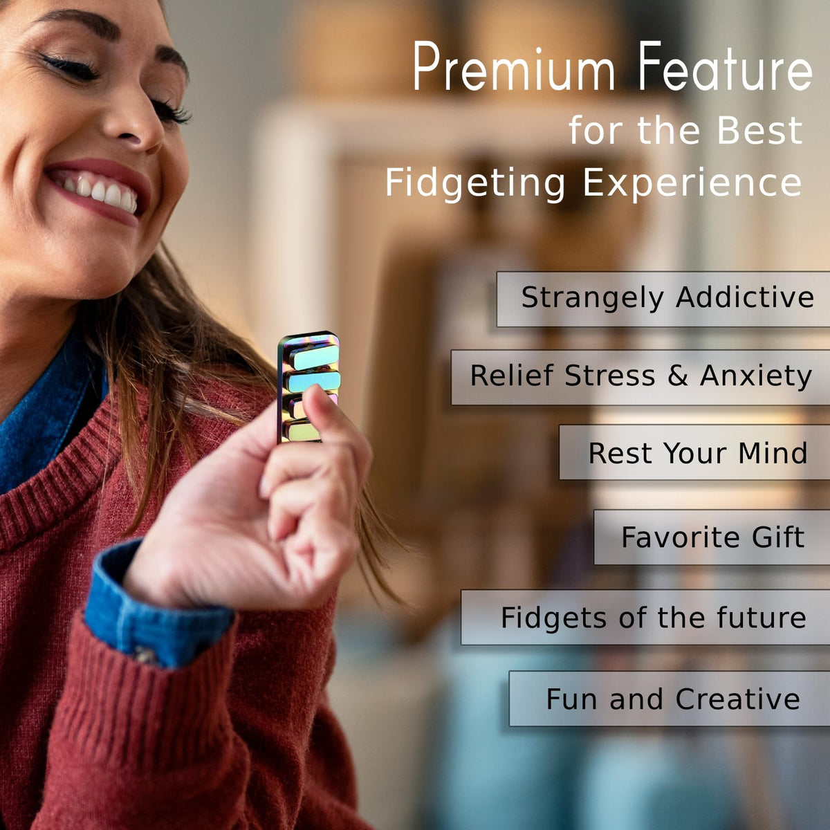 MAKWEN metal clicker makes a thoughtful gift for adults and desk enthusiasts.