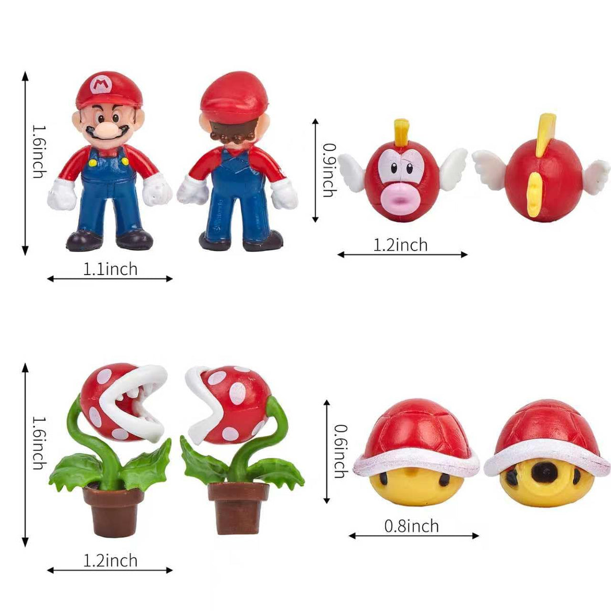 Durable MALABALA figures stand up to play and daily display
