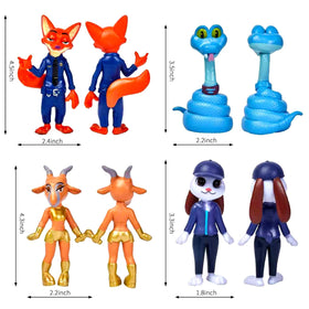 MALABALA Zootopia 2 bear figurine adds warmth to playtime.