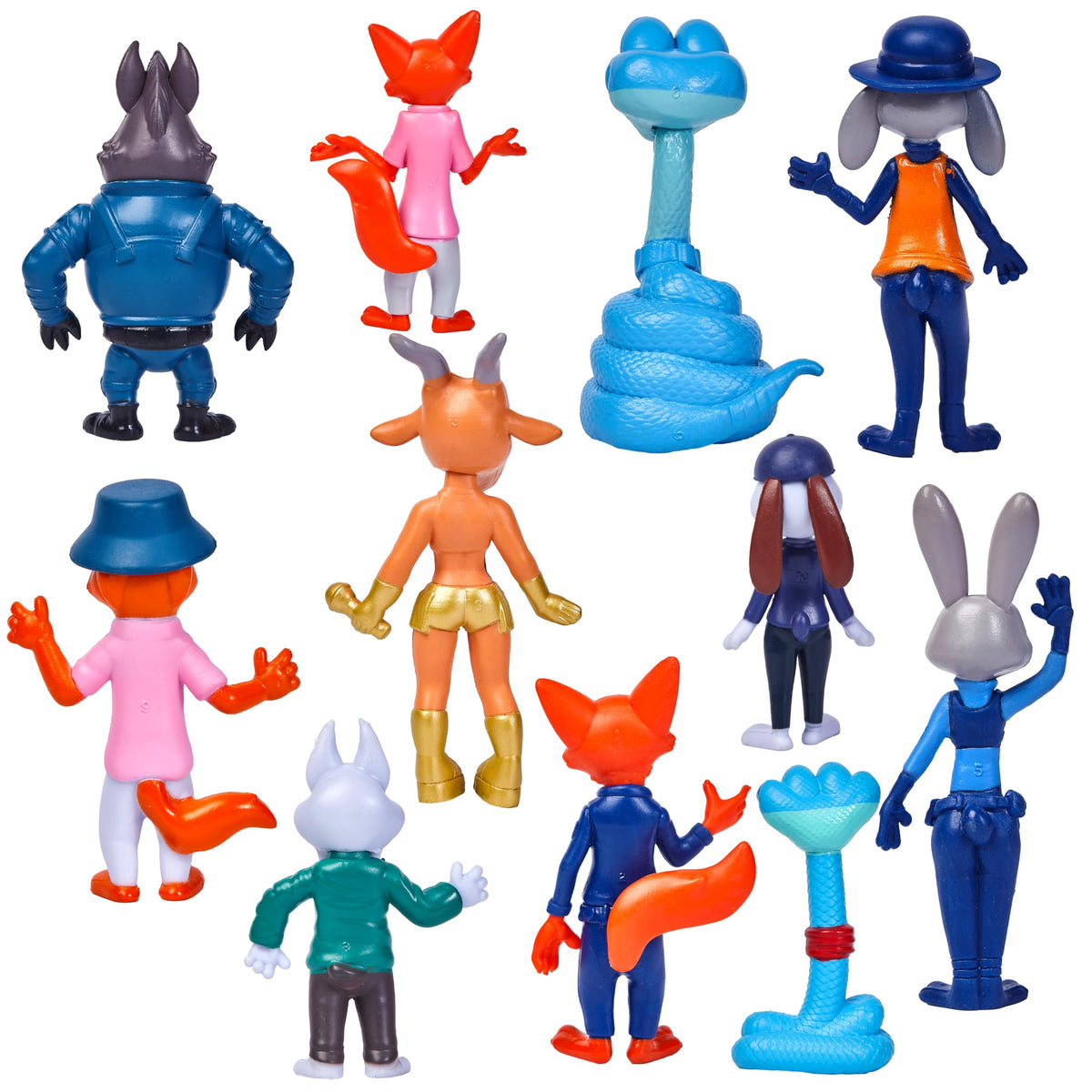 MALABALA Zootopia 2 fox figurine for creative city adventures.
