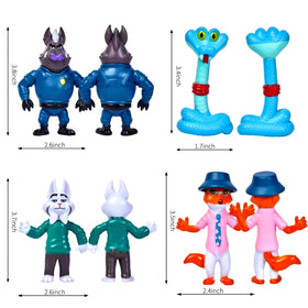 MALABALA Zootopia 2 otter figurine inspires playful scenes.