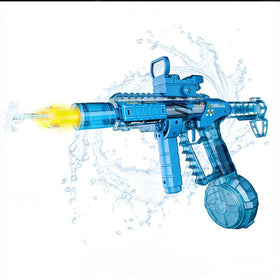 Maleoruigy electric water gun with long-range 26-32ft for pool battles and outdoor fun.