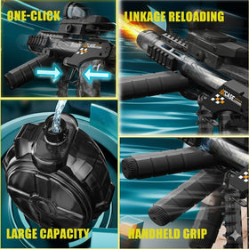 Maleoruigy full-auto operation reduces pumping effort for easy use.