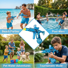 Maleoruigy safe durable ABS plastic construction for family-friendly summer play.