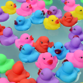 Maliweg squeaky baby ducks for imaginative bath and water play