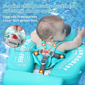 Mambobaby float is a family-friendly design for gentle water learning.