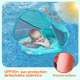 Mambobaby float suitable for spa, pool, lake, bathtub and more.