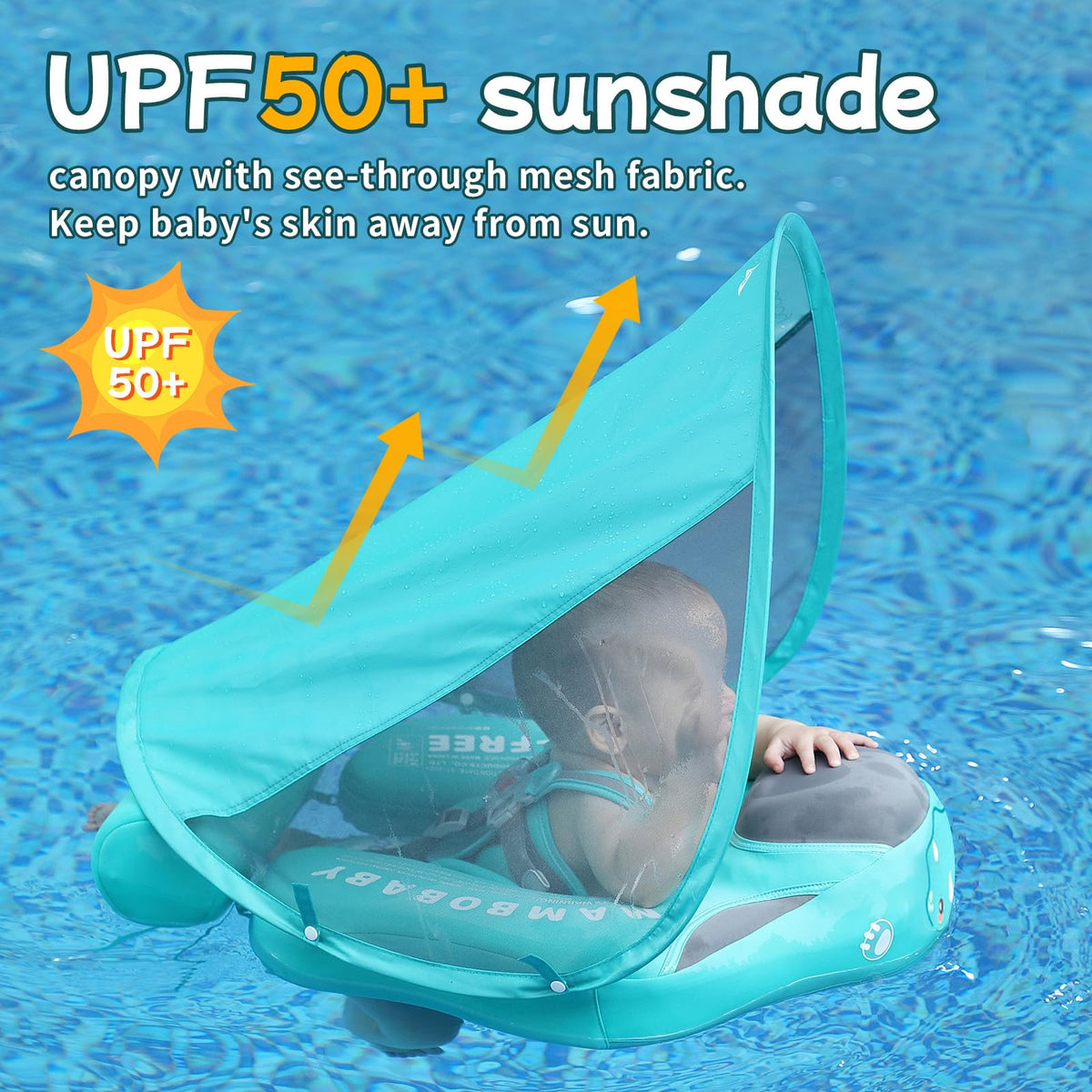 Mambobaby float wide wings for extra stability