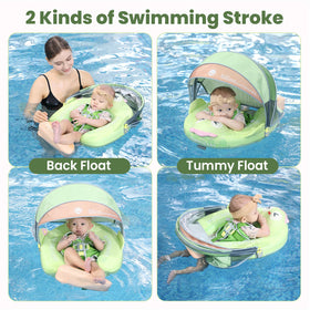 MambobabyFloat pearl-foam core provides buoyancy without relying on air.