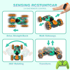 Mamikidlike gesture sensing RC stunt car off road mode on gravel