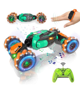 Mamikidlike gesture sensing RC stunt car side-drift on carpet